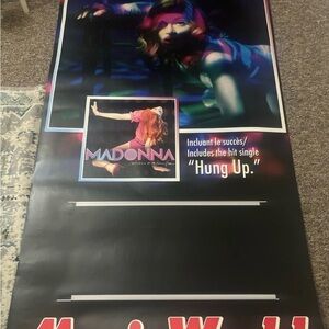 Vibrant Pop Art Music Poster Madonna